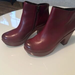 Kork-Ease leather booties